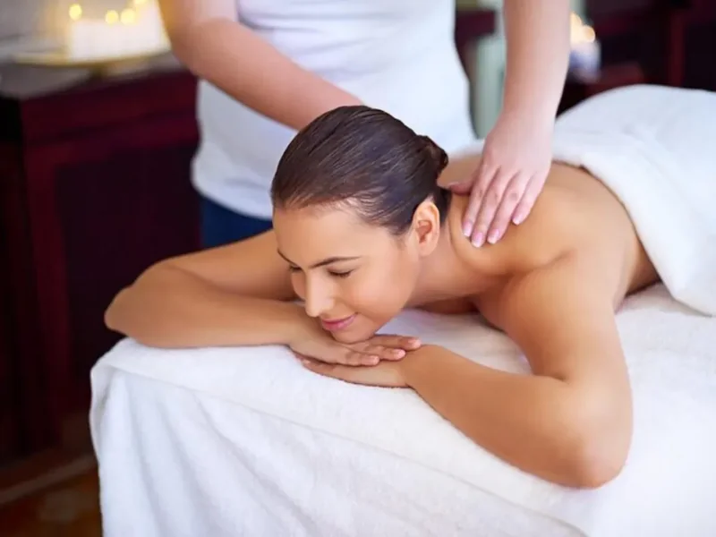 Massage therapy session at Liberty Rehabilitation Specialists