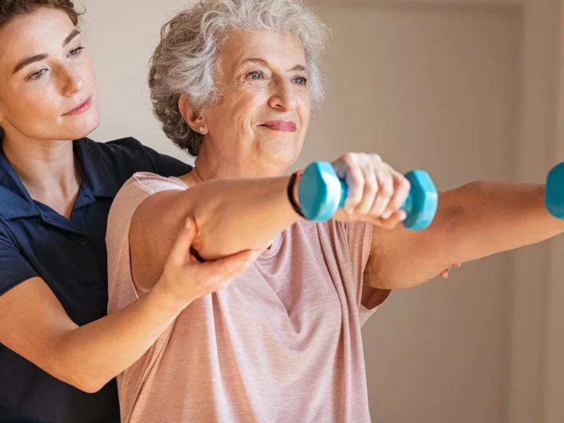 Neurological rehabilitation session