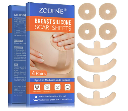 Silicone Scar Sheets for Breast